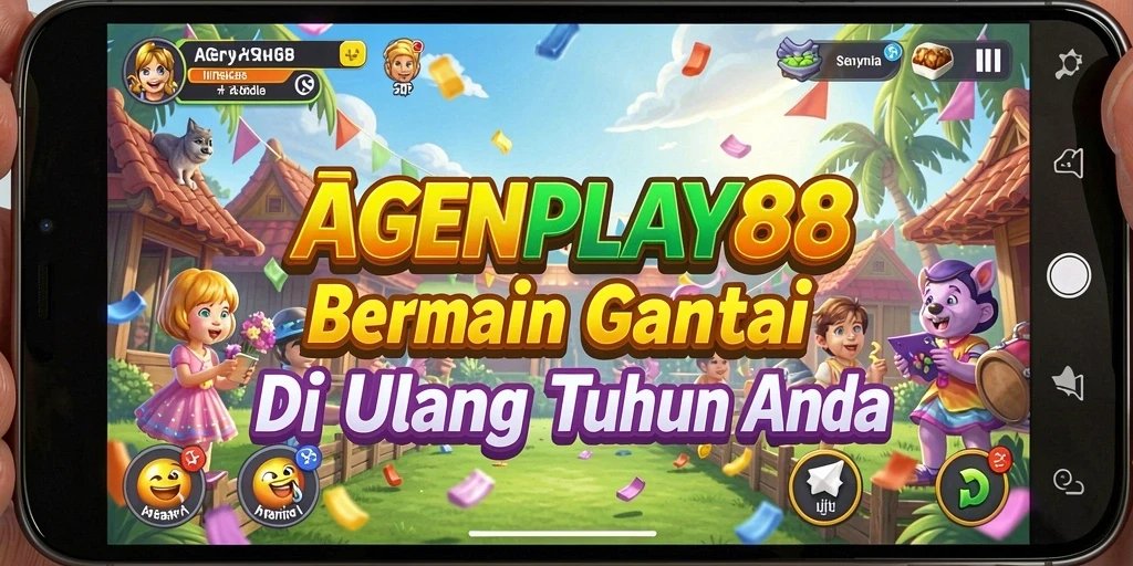 Screenshot utama dari gameplay AGENPLAY88 yang seru dan menghibur.