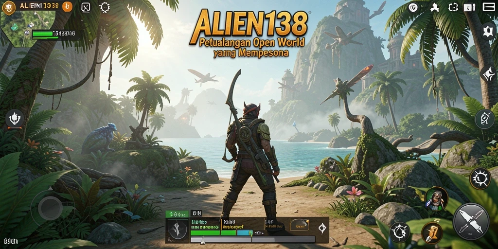 Gameplay memukau ALIEN138 dalam dunia Open World yang luas.