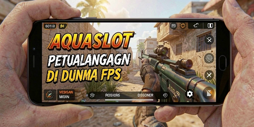 Tampilan gameplay AQUASLOT yang menegangkan dan penuh aksi.