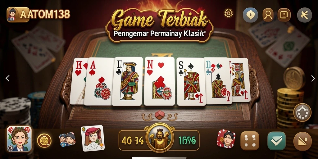 Tampilan grafis menarik dari gameplay ATOM138 yang seru.