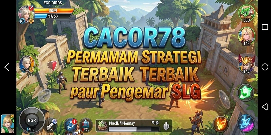 Gameplay menarik dari CACOR78 menampilkan strategi mendalam.