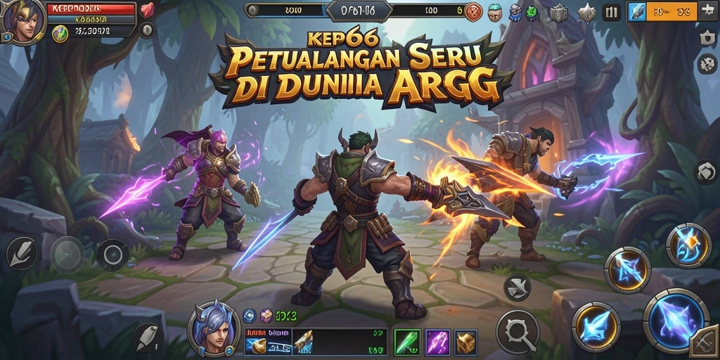 Tampilan gameplay seru dan menantang di dunia ARPG.
