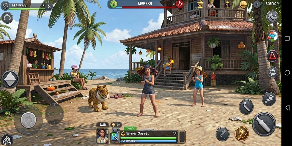 Tampilan menarik dari gameplay MVP789 yang menawarkan simulasi kehidupan.
