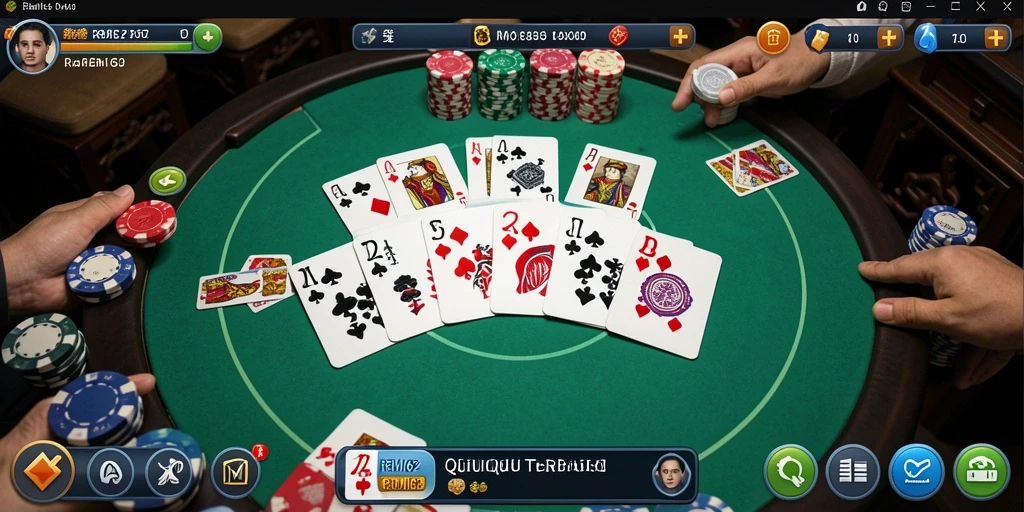 Screenshot gameplay QiuQiu yang seru di REMI62.