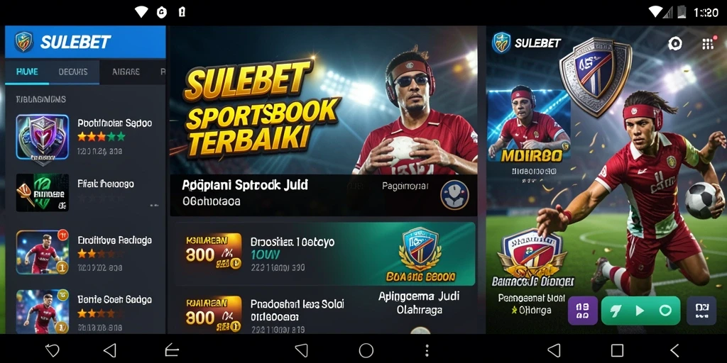 Tampilan menarik dari gameplay SULEBET di kategori Sportsbook.